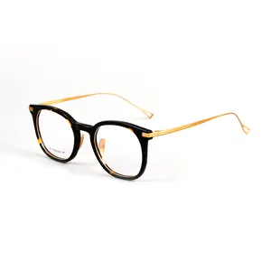 New glasses frame titanium men's large frame all-match face-shaped spot optical glasses frame women's anti-blue ray glasses