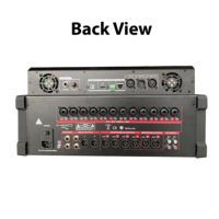 Console de mixage numérique professionnelle 18 entrées Fader motorisé Écran tactile 7 pouces Contrôle WiFi DM16S