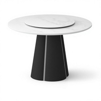 Ensemble de table à manger moderne de luxe à 4 places, plateau en pierre, pieds en métal doré, meubles polyvalents pour la maison, appartement, hôtel, villa