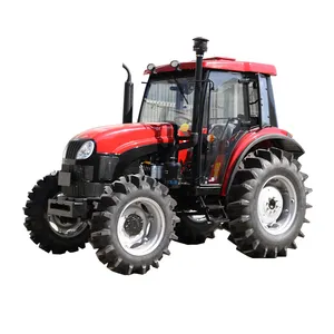 Agricultural Machinery Diesel 4X4 New Tractor Agriculture Traktor Plowing Machine Wheel Tractor