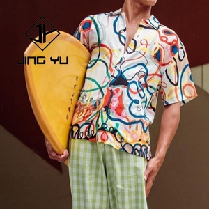 Camisa Hawaiana Unisex de Alta Calidad con Estampado de Diseño Personalizado para Vacaciones, Estilo Casual - Product Image 2