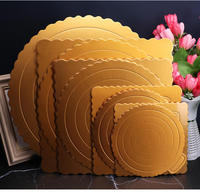 Bases Redondas para Pastel al por Mayor, Cartón con Papel, 8 Pulgadas, Tablas Redondas Gruesas y Resistentes, Plateadas, para Cumpleaños, Mousse, Fondant, Bandeja para Pastel