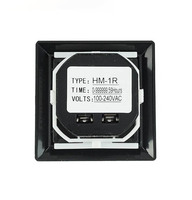 HM-1R 0.999999.59 100-240VAC LCD Digital Hour Meter Penghitung Listrik dengan Fungsi Reset