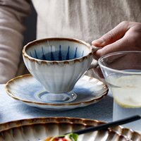 Assiette en céramique rétro écologique de la série OMK Island, avec glaçure au four, style personnalisé, pour plats occidentaux et pâtes, grand plat peu profond, compatible micro-ondes