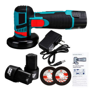 Mini polisseuse <span class=keywords><strong>d</strong></span>'<span class=keywords><strong>angle</strong></span> sans fil rechargeable 12 V, portable, au lithium, sans balais, pour le bricolage à domicile - Product Image 2