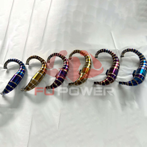 Silenciador de Escape de Motocicleta con Tubo Cónico de Titanio para Honda <span class=keywords><strong>Dio</strong></span> AF18 SHCA - Product Image 4