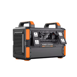 Commercial <b>Portable</b> 600W 600WH Lithium Ion Home Outdoor Backup Battery MPPT Modified Sine Wave Power Station Type C - Product Image 2