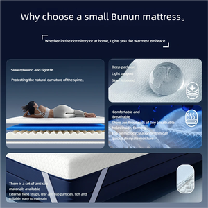 <span class=keywords><strong>Materasso</strong></span> Ortopedico Confortevole ed Economico per Scuola e Hotel, Disponibile in Misure King, Queen e <span class=keywords><strong>Singolo</strong></span>, Flessibile e Pieghevole in Lattice e Memory Foam - Product Image 2