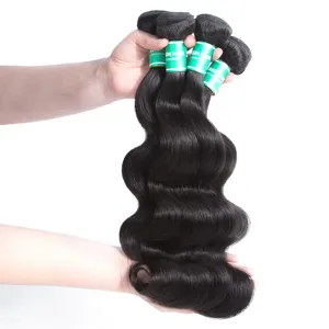 Kostenlose Muster-Haarbündel echthaar-Bulk, Großhandel 10A unverarbeitetes rohes brasilianisches jungfräuliches Haar, brasilianische jungfräuliche Mink-Haar-Anbieter