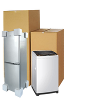 Boîtes en carton ondulé 60*60*100cm, boîtes d'expédition pour appareils électroménagers, lave-linge, climatisation, réfrigérateur