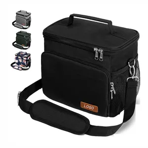 New Custom Removable Shoulder Strap Cooler Tote Box Insulated Luxury Lunch Bag for Women/Men