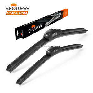 Balais d'essuie-glace de pare-brise automatique OEM Design doux et silencieux Essuie-glaces en caoutchouc naturel pour Toyota Tesla Skoda - Product Image 1