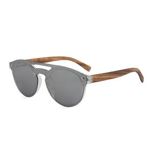 Lunettes De Sécurité Noires Miroir Culos De Sol Rose En Bois Gravé Unisexe Lunettes De Soleil Rondes Polarisées Bois - Product Image 5