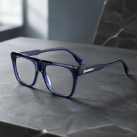 En stock – Nouveauté 2026 : Montures de lunettes optiques haut de gamme en acétate, design tendance, durables, à monture intégrale, pour usage quotidien