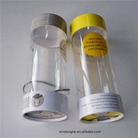 Personnalisé En Plastique Tube Rond boîte de Jouet D'emballage Et D'emballage de Cylindre En Plastique