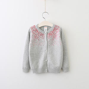 เสื้อคาร์ดิแกนแคชเมียร์เด็กแบบสั่งทำพิเศษจากจีน ขายส่ง ประดับด้วยคริสตัล งานแฮนด์เมด - Product Image 3