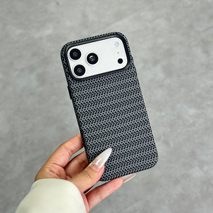 เคสโทรศัพท์หนังลายทาง L208 Classic รุ่นยอดนิยม บางเฉียบ วัสดุ PC พร้อมแม่เหล็กในตัว สำหรับ iPhone 18 Pro - Product Image 1