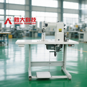 Machine à coudre industrielle à bras articulé SHENGDA pour cuir, chaussures, bottes, sacs à main, machine à coudre à aiguille simple pour ordinateur, modèle <span class=keywords><strong>Europe</strong></span> - Product Image 2