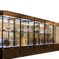 Présentoir mural à éclairage LED pour magasin de détail Centre commercial Meubles-Vitrine cosmétique et support Vitrine
