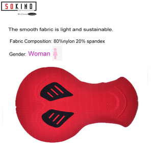 Cuissard à bretelles et collants de cyclisme OEM personnalisés pour femmes Rembourrage confortable Bas quantité minimale de commande Prix d'usine Vêtements de sport grande taille pour adultes Cyclistes - Product Image 4