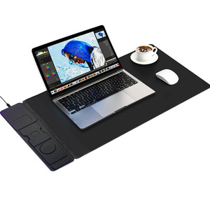Alfombrilla de Carga Inalámbrica 3 en 1 de 15W, Desmontable, de Doble Capa, Magnética, para Escritorio, con Soporte para Teléfono, Compatible con iPhone, Watch y AirPods - Product Image 6