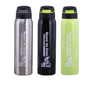 Botella de Agua para Bicicleta RIDERACE RD0383, Deporte al Aire Libre, Portátil, Termo para Ciclismo, Aleación de Aluminio, Bicicleta de Montaña - Product Image 1