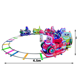 Hot bán trẻ em vui chơi giải trí công viên cơ sở nhỏ tàu ngoài trời sân chơi Thiết bị trẻ em của mini theo dõi Kiddie Rides - Product Image 3