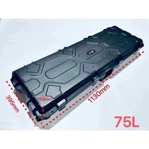 75L Plastic ABS Tactical Trunk Box for Jetour T2 Waterproof Single Side Opening Offroad Storage <b>Case</b> Organizer - Product Image 5