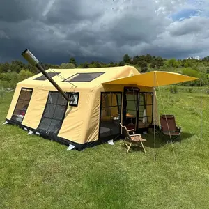 Factory Direct Großhandel Outdoor Familie Große Oxford Wasserdicht Sprengen 6 Personen Camping Zelte