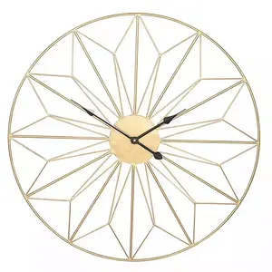 Horloge murale en métal de fer de vente chaude pour la maison salon chambre horloge murale exclusive au prix de gros - Product Image 6