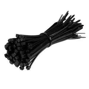 China supplier natural black color self-locking nylon66 plastic wire tie nylon cable tie zip tie