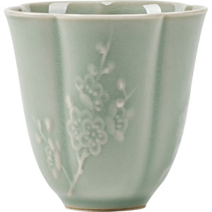 Guanlan Banana Moonlight Relief Ceramic Master Cup Single Personal <b>Teacup</b> Chinese Style Porcelain Tea Cup For Household Use - Product Image 5
