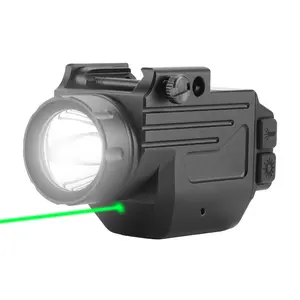 Охотничий зеленый лазерный прицел комбинированный Тактический луч лазерный прицел с охотничьим фонариком комбо