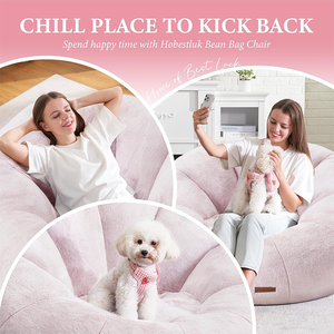 Custom <strong>Bean</strong> <strong>Bag</strong> Stuffed Sofa Chair <strong>Pink</strong> <strong>Bean</strong> <strong>Bag</strong> - Product Image 3