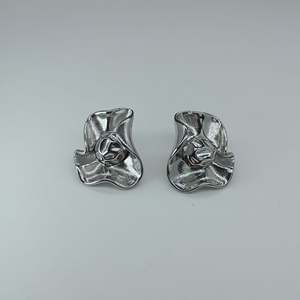Pendientes de acero inoxidable 316L con baño de oro PVD, joyería de moda para mujer - Product Image 1