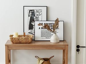 Giỏ lưu trữ lớn dệt bằng tay có tay cầm bằng gỗ, giỏ <span class=keywords><strong>wicker</strong></span> lục bình để tổ chức - Product Image 4