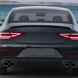 Mercedes-Benz CLS-Class C257 Rear Trunk Wing Spoiler Piano Black ABS 2018+ - Product Image 3