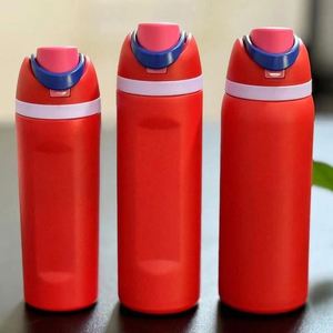 Bouteille d'eau isotherme K60 de 32 oz et 24 oz en acier inoxydable 304 sans BPA avec paille, idéale pour les voyages, l'école et le sport – Écologique 12-24 - Product Image 3