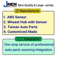 Jmen – capteur ABS personnalisé pour BMW série 3, E30, E21, E36, E46, classique M3, vitesse de roue, voiture, pick-up, pièces électriques automobiles
