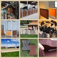 Porte néerlandaise en bambou pour écurie, éco-responsable, pour chevaux, personnalisable en taille, panneaux interchangeables, couleur sur mesure, garantie 3 ans