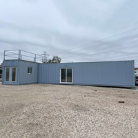 Café mobile en conteneur, restaurant modulaire portable sur mesure en conteneur maritime