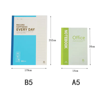 Cahier d'exercices A5 personnalisable OEM pour l'école en gros et en promotion