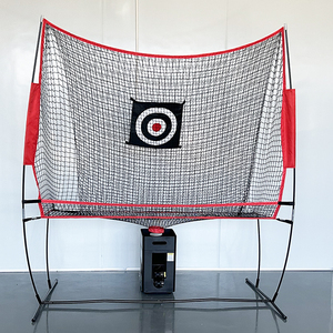 Machine de pickleball d'entraînement télécommandée, petite machine de lancer avec système de retour de balles en polyester, équipement de pickleball avec filet - Product Image 2