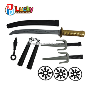 Cuchillo de juguete japonés de la suerte para Halloween, accesorios de plástico para espectáculo de Cosplay, armas - Product Image 2
