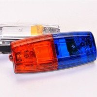 Lámpara de Hombro con Luz Estroboscópica LED para Patrulla Nocturna de Seguridad
