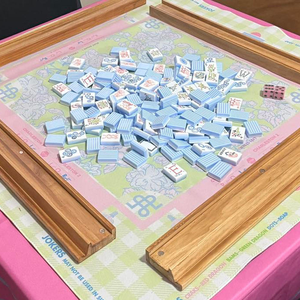 High-Quality Modern <b>Entertainment</b> Acrylic Engraved Luxury Set American Mahjong Tiles - Product Image 5