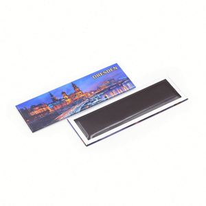 Good Quality Factory Directly Printing Refrigerator Tourist Scenery Photo Souvenir Customized Tin <b>Fridge</b> Magnet - Product Image 5