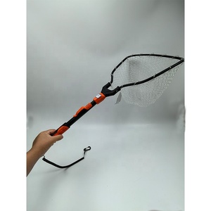 Towa-DLN1204 26inch Lưới đánh cá chất lượng cao cá hạ cánh <span class=keywords><strong>Net</strong></span> telescoping xử lý nhôm ráp cá hạ cánh lưới - Product Image 4