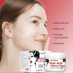 Crema Facial de Ácido Kójico Orgánico, Antienvejecimiento, Antiarrugas, Hidratante, Blanqueadora, para el Cuidado de la Piel - Product Image 1