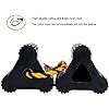 210mm/21cm Durable jaune et noir en caoutchouc avion ou camion cale de roue bloc de Transport remorque pneu cales avec corde